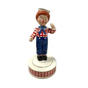 Vtg 1971 Bobbs Merrill Company Raggedy Andy Music Box by Schmid Works Japan EPC!